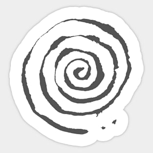 Spiral - Organic Symbol INK Sticker